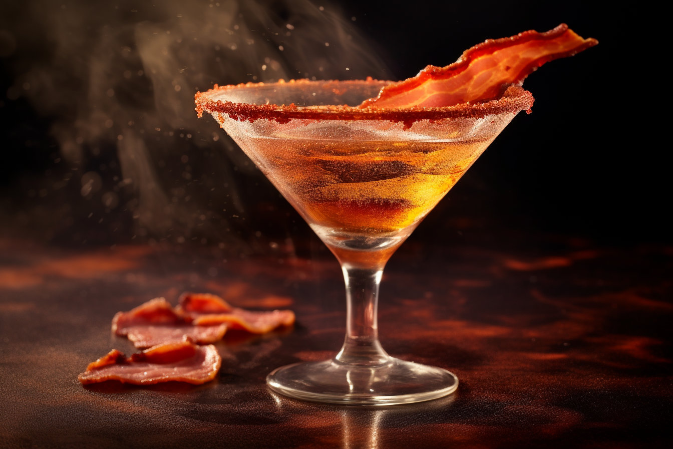 Smoky Bacon Martini