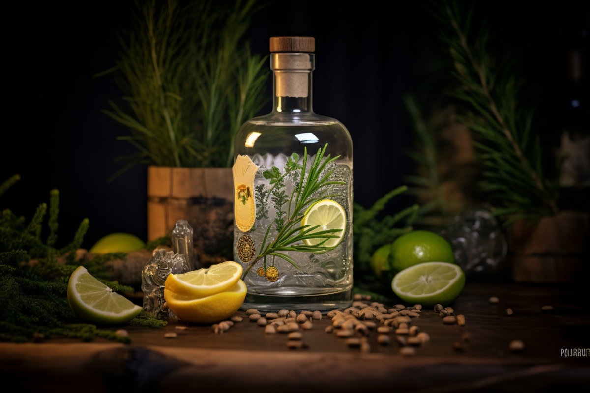 gin botanicals product